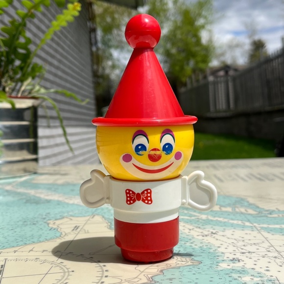 Vintage 90s Clown Noisemaker Toy - Picture 2 of 4